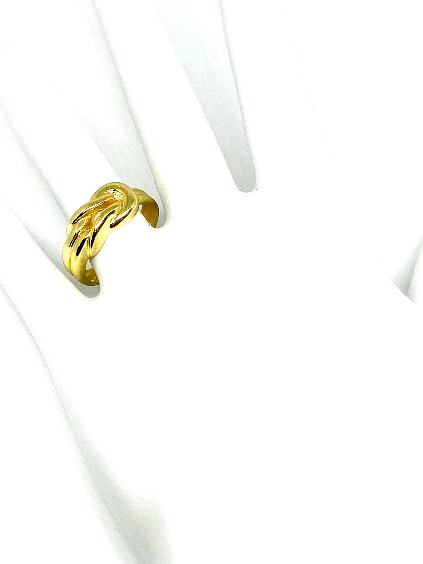 Interlocking Braided Stackable Band Ring