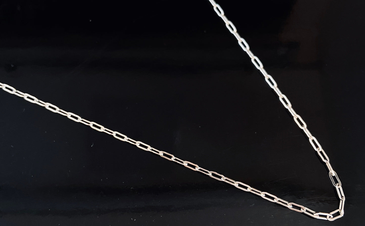 Paper Clip Link Chain Necklace