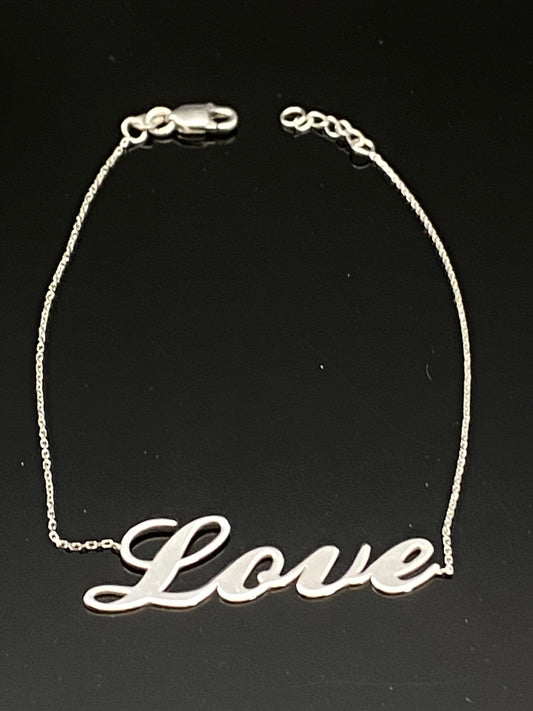Plate Love Chain Link Bracelet